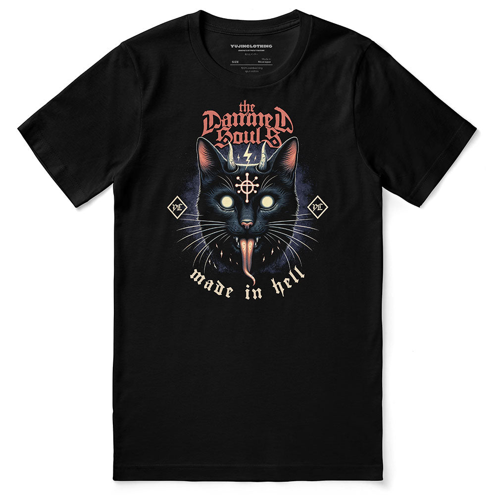 Damned Souls Cat T-Shirt