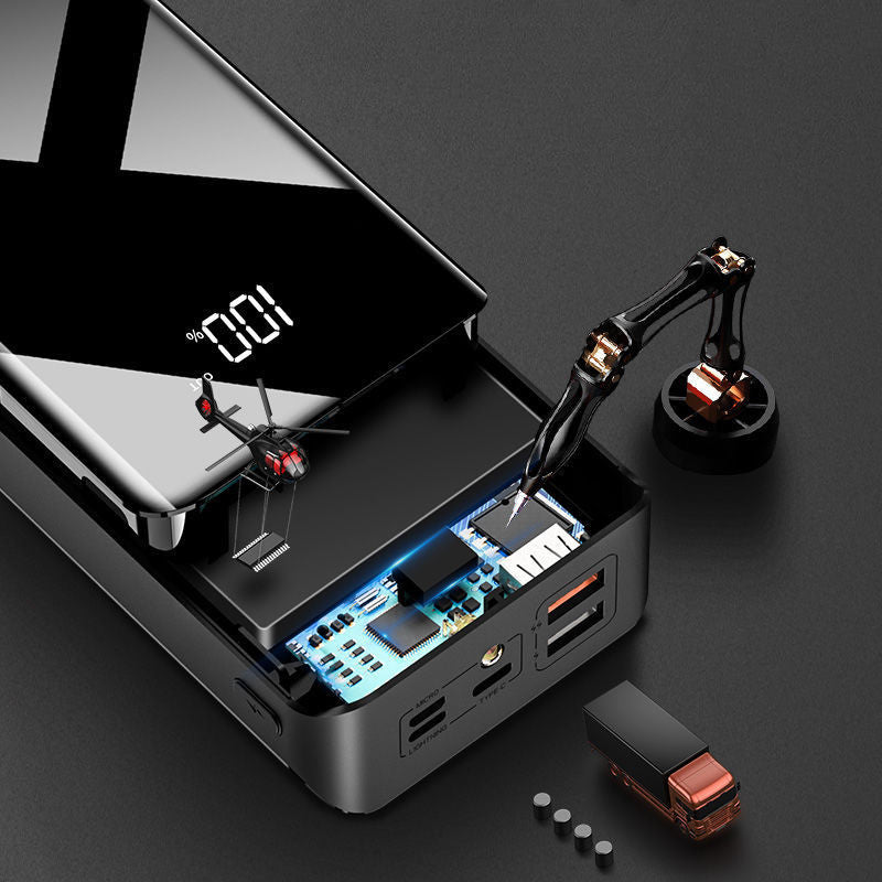 Power Bank – Massive Capacity with LCD Display