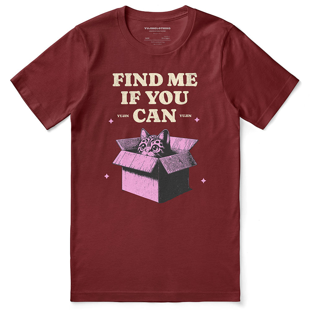 Find Me Cat T-Shirt