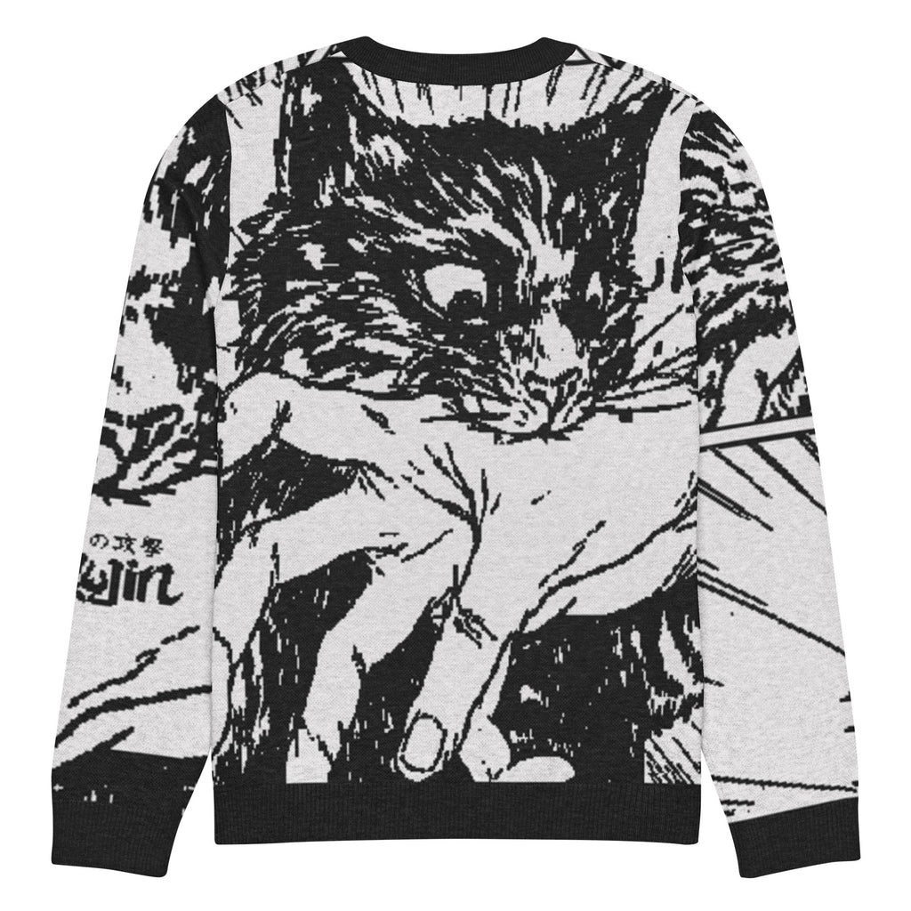 Sudden Attack Knitted Sweatshirt