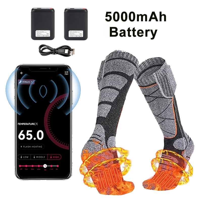 Heated Socks – APP-Controlled Feet Warmers