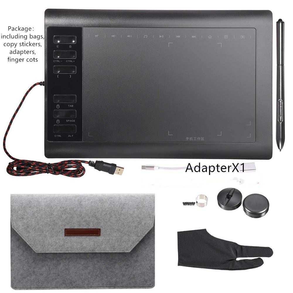 1060Plus Digital Drawing Tablet – 10.1” Art Studio