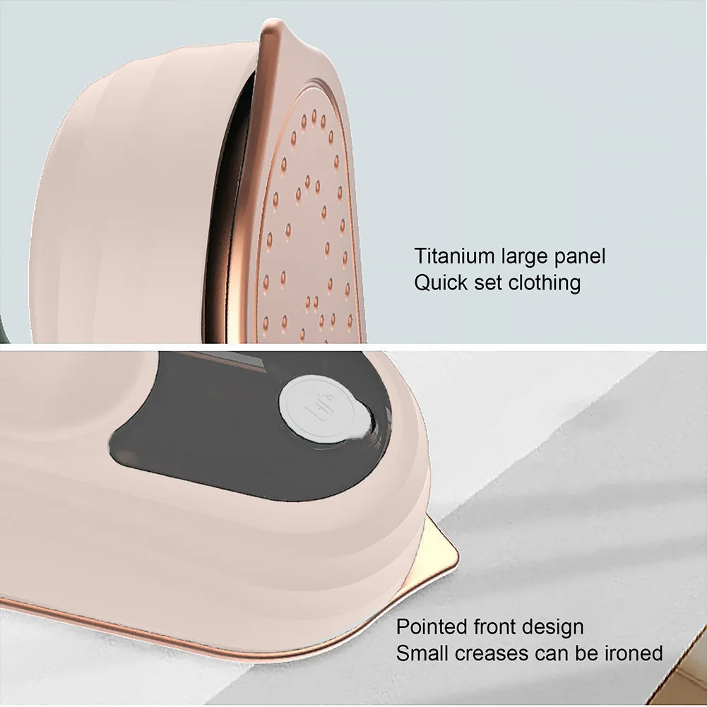 Handheld Steamer – Mini Travel Steamer & Iron for Clothes (360° Wrinkle Removal, 30-Second Heat Up)
