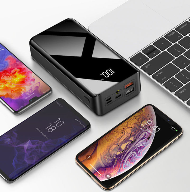 Power Bank – Massive Capacity with LCD Display