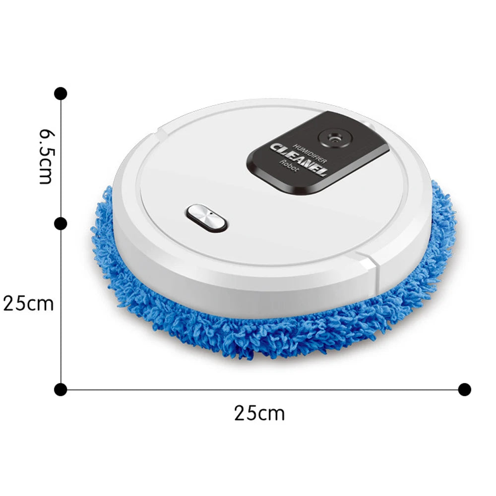 Smart Mopping Robot – Wet/Dry Cleaner with Humidifying Spray