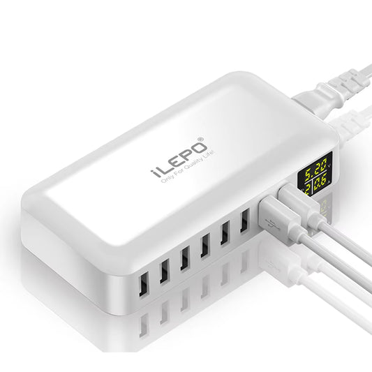 8-Port USB Charging Station