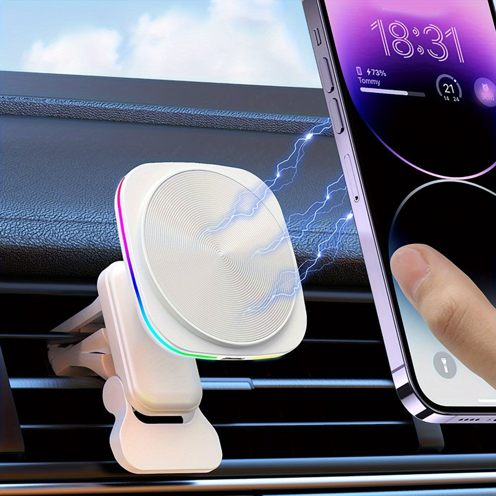 Wireless Car Charger –  Fast Charging with 360° Rotation