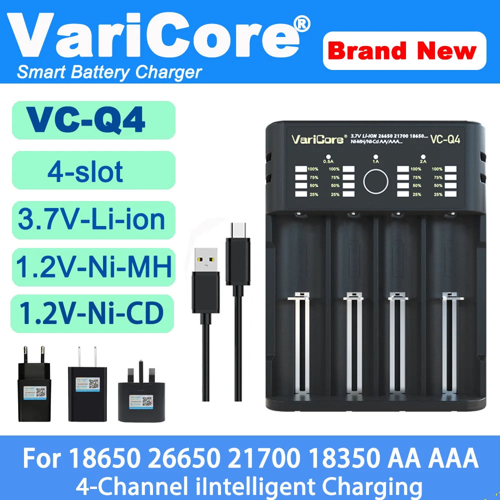 Smart Battery Charger – Universal for Lithium/Ni-MH Batteries