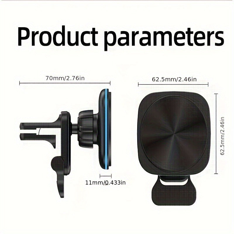 Wireless Car Charger –  Fast Charging with 360° Rotation