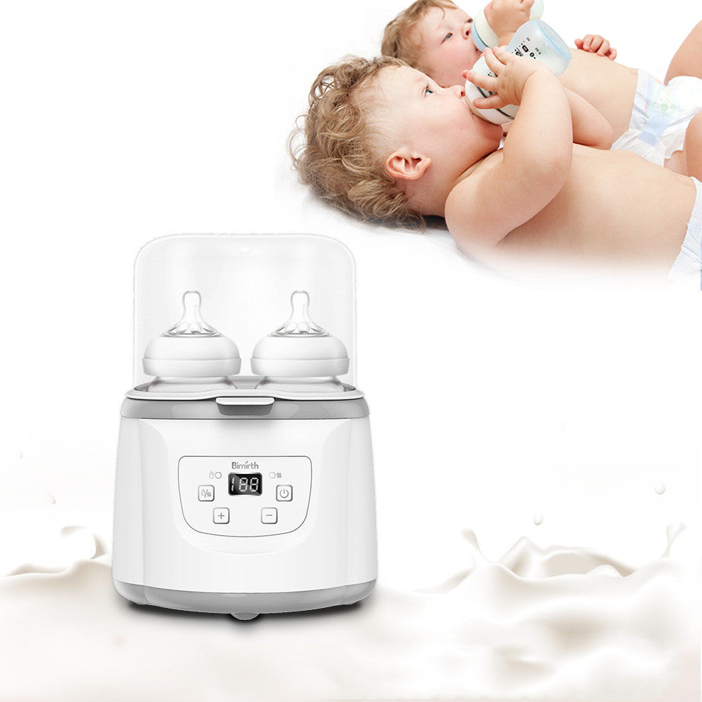 Bimirth Double Bottle Warmer – Fast 2-Bottle Heating & Sterilizing