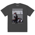 Hashiriya Oversized Faded Car T-Shirt