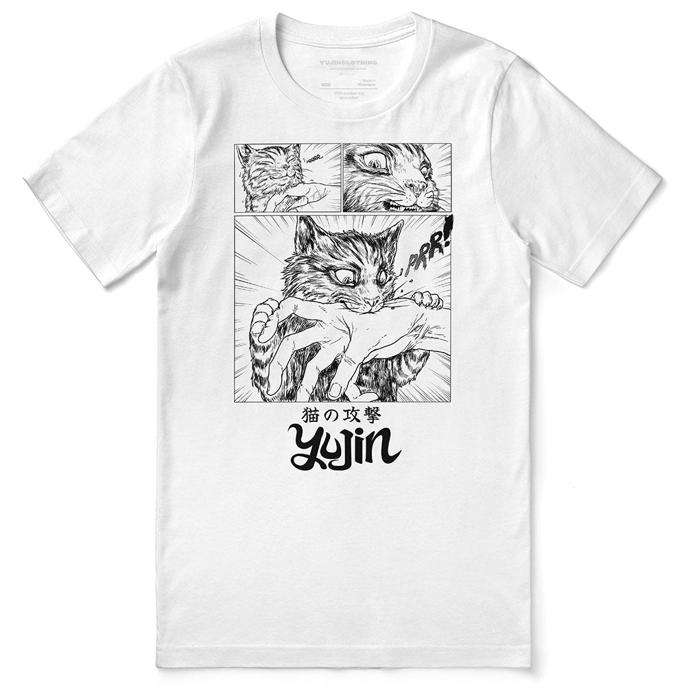 Sudden Attack Cat T-Shirt