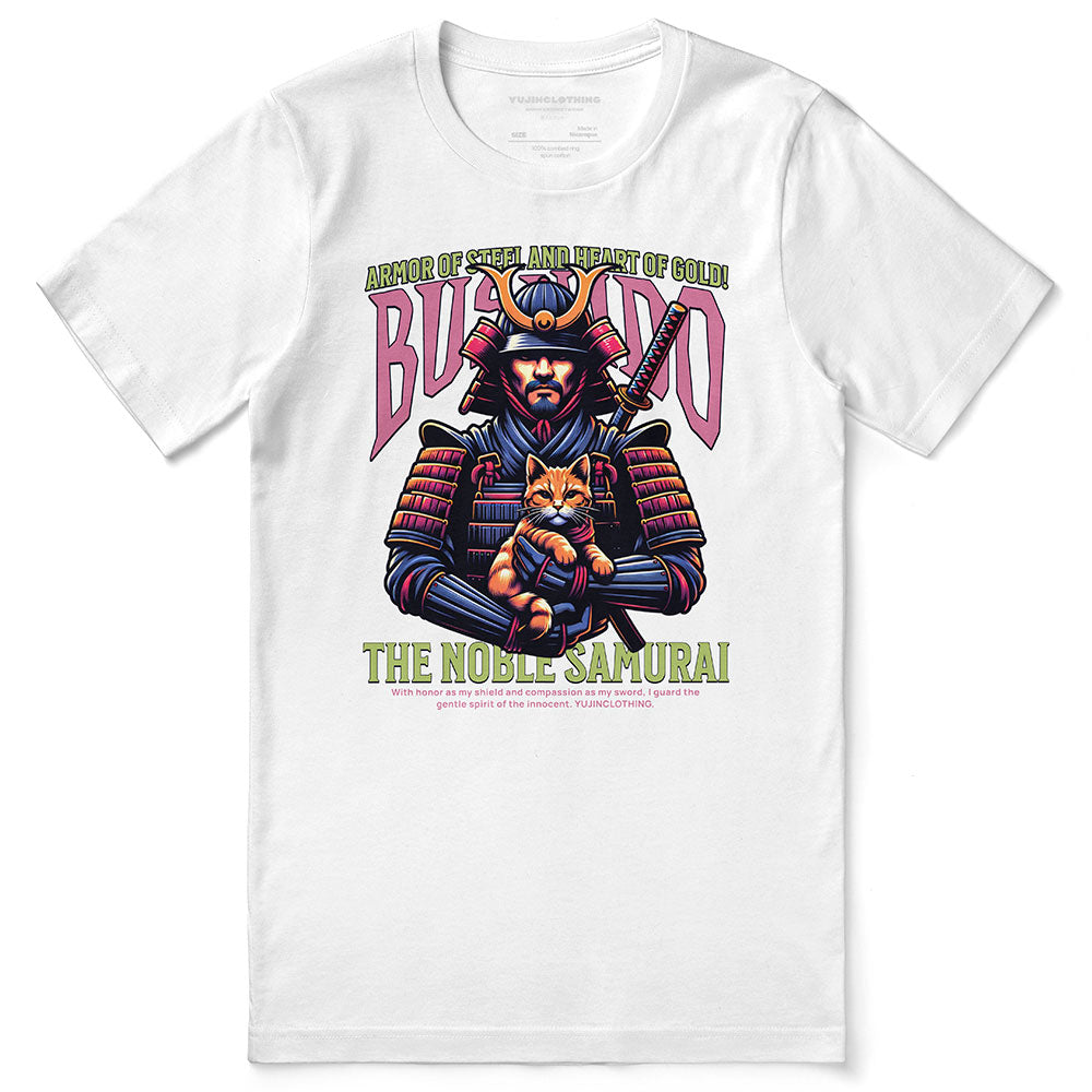 Bushido And Cat T-Shirt